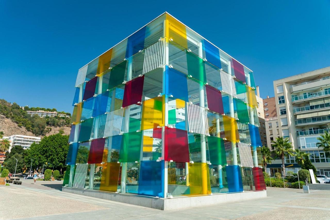 Del Parque Flats Central Málaga Esterno foto
